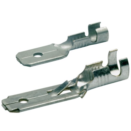 Разъем конт.&#039;&#039;папа&#039;&#039; неизол.0,5-1,0мм2 6,3x0,8мм