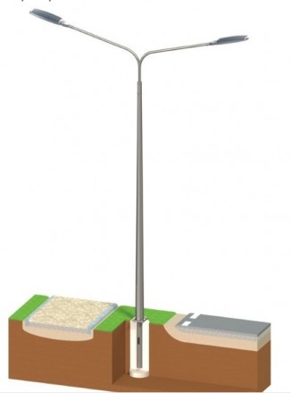 Опора освещения ОГК-16