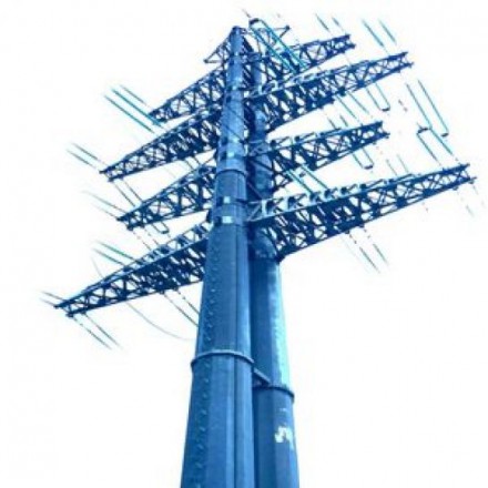 Многогранная опора ЛЭП СМ10АУ-1Р